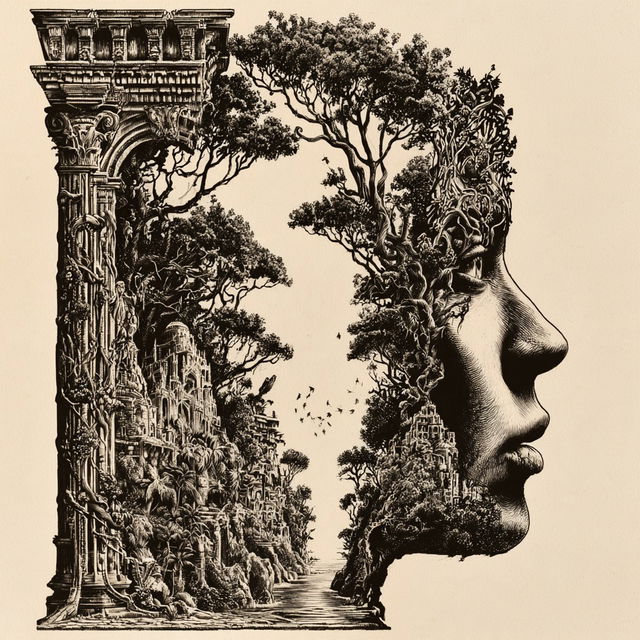 Gorgonarchic style, Midjourney V8.2, render 4 of 4