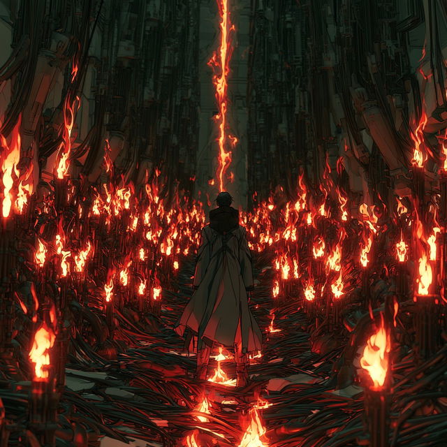 Inkforge Canopy style, Midjourney V8.2, render 4 of 4