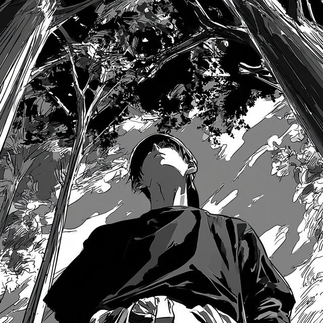 Blacksky Intaglio style, Midjourney V8.2, render 4 of 4