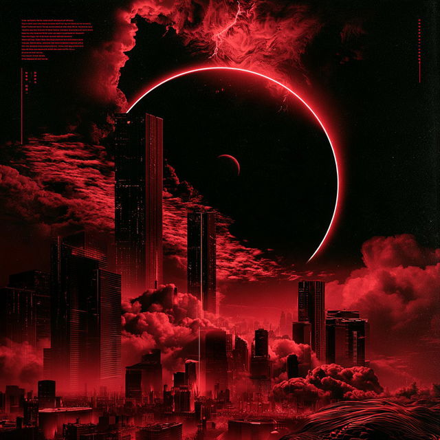 Vermilion Signscapes style, Midjourney V8.2, render 2 of 4
