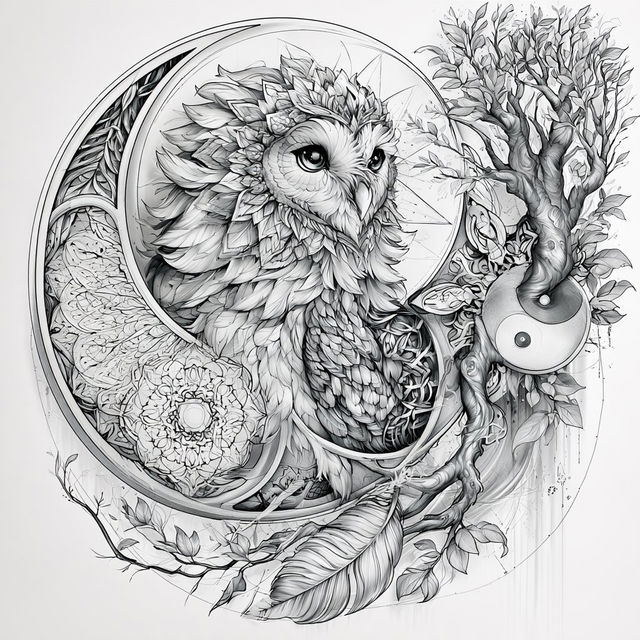 Corvid Petalwork style, Midjourney V8.2, render 4 of 4