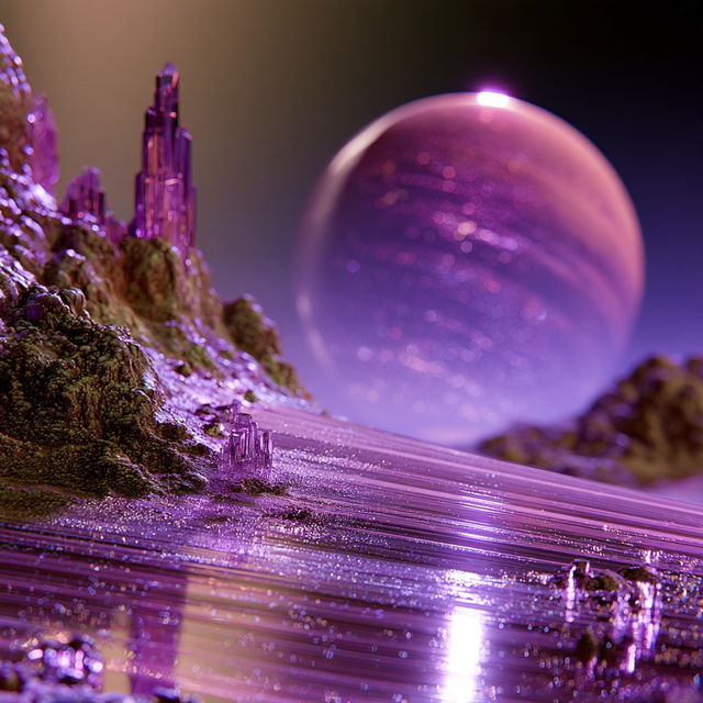 Microcosm Vaporium style, Midjourney V8.2, render 2 of 4
