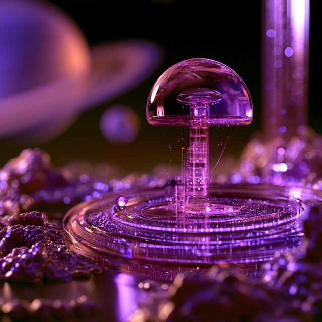 Microcosm Vaporium style, Midjourney V8.2, render 4 of 4
