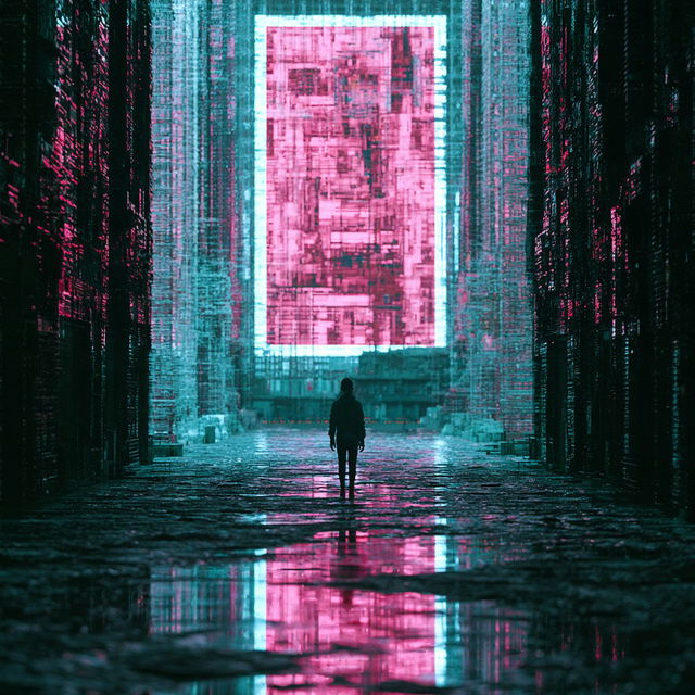 Stratacipher style, Midjourney V8.2, render 2 of 4