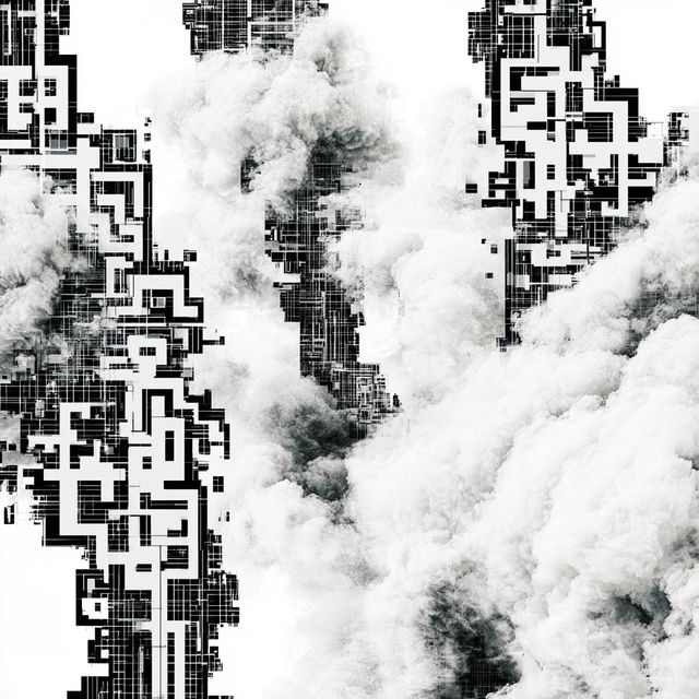 Blackfire Enamel Grid style, Midjourney V8.2, render 2 of 4