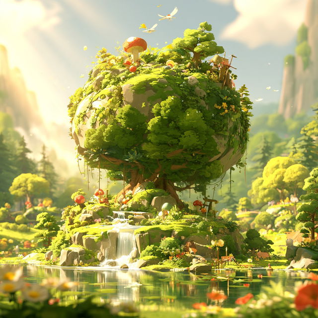 Luminook style, Midjourney V8.2, render 4 of 4