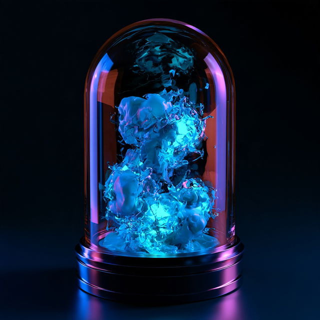 Portal Fibers style, Midjourney V8.2, render 4 of 4