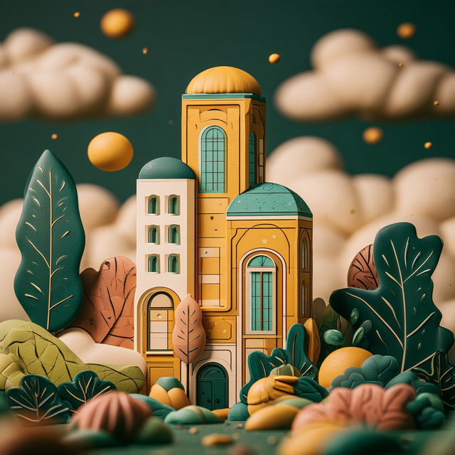 Ornithogilt style, Midjourney V8.2, render 2 of 4