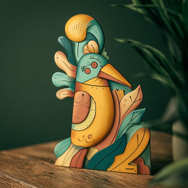 Ornithogilt style, Midjourney V8.2, render 3 of 4