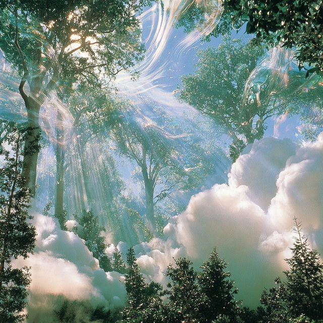 Iridescapes style, Midjourney V8.2, render 3 of 4