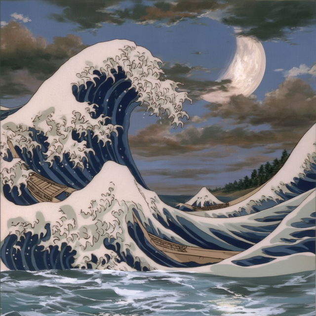 Inkmariner style, Midjourney V8.2, render 2 of 4