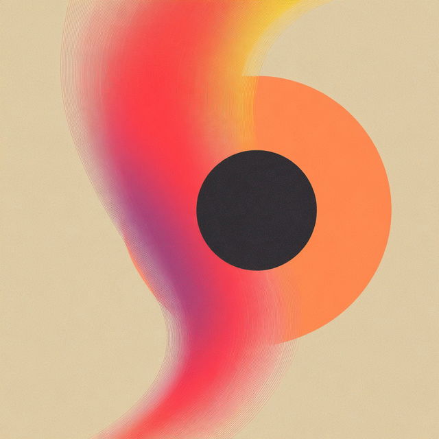 Gradient Loom Theory style, Midjourney V8.2, render 4 of 4