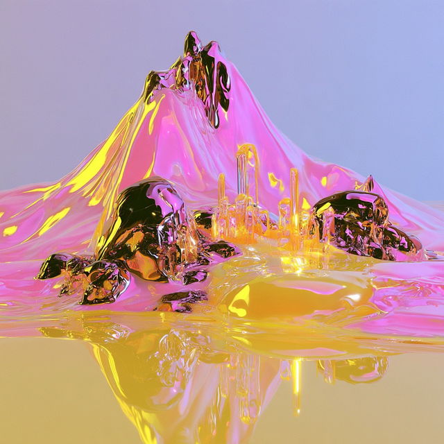 Lavender Toner Works style, Midjourney V8.2, render 4 of 4