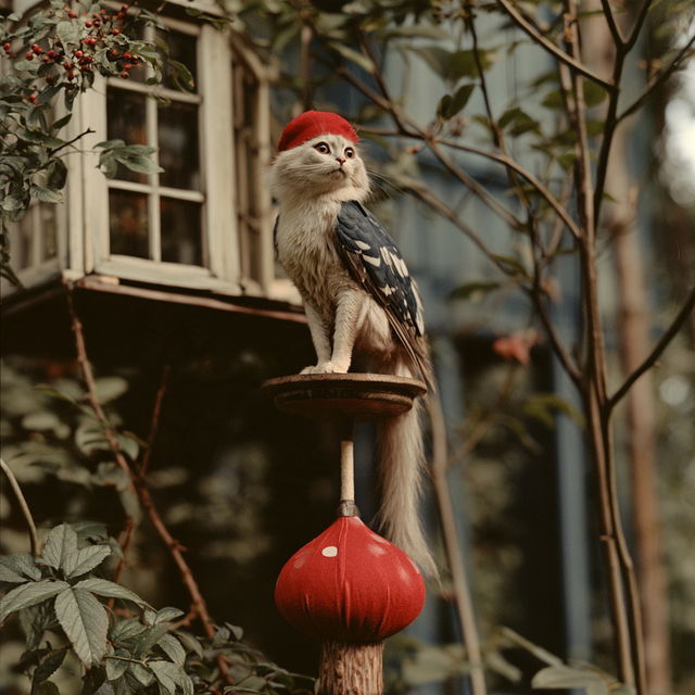 Tempergarden style, Midjourney V8.2, render 4 of 4