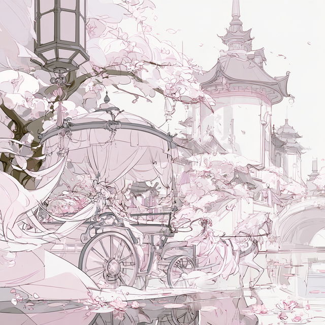 Cloudline Rococo style, Midjourney V8.2, render 1 of 4