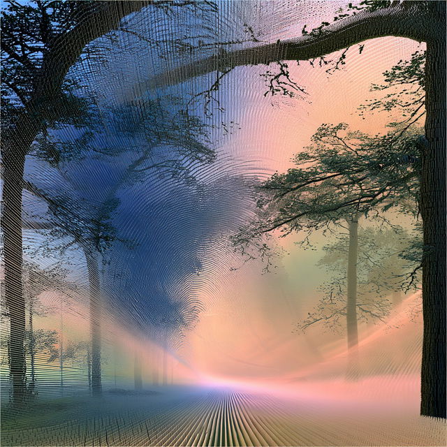 Ruinscan style, Midjourney V8.2, render 4 of 4