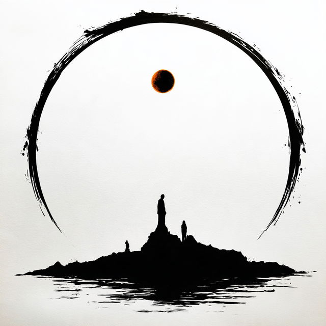 Inkwick Noctilith style, Midjourney V8.2, render 4 of 4