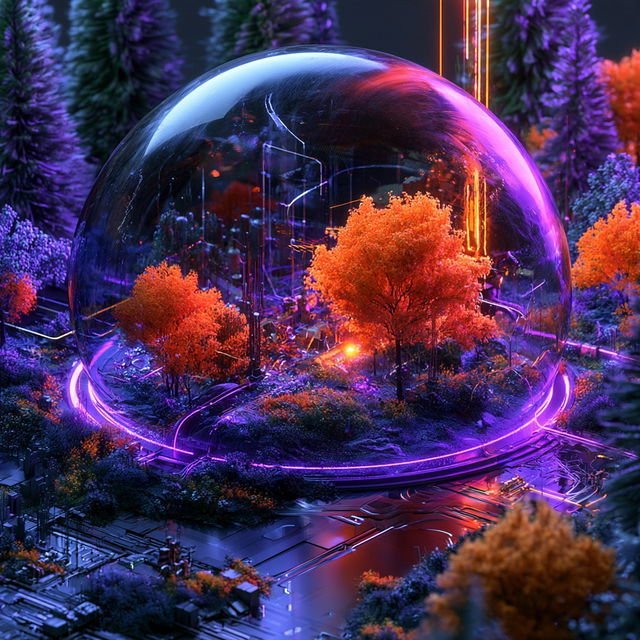 Seriglow style, Midjourney V8.2, render 2 of 4