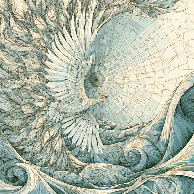Cream Helix style, Midjourney V8.2, render 3 of 4