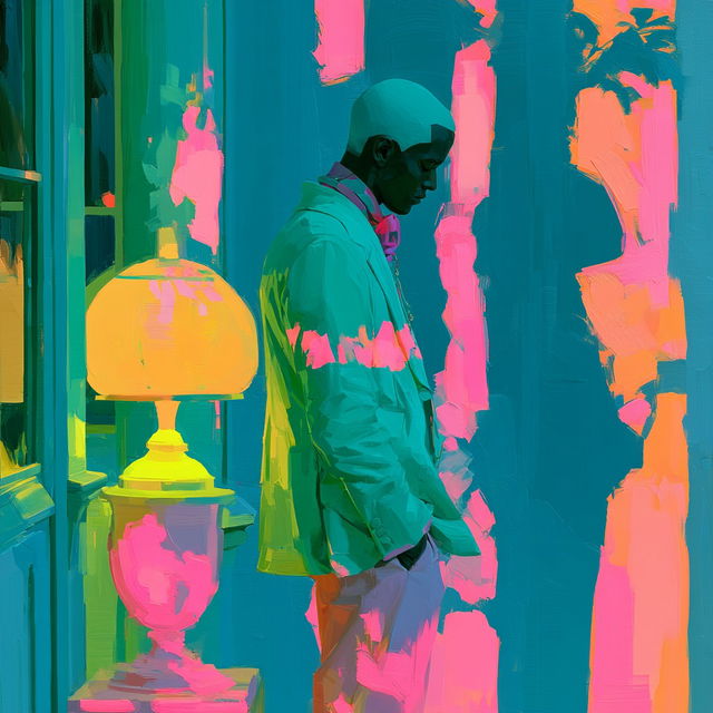 Turquoise Heat Index style, Midjourney V8.2, render 4 of 4