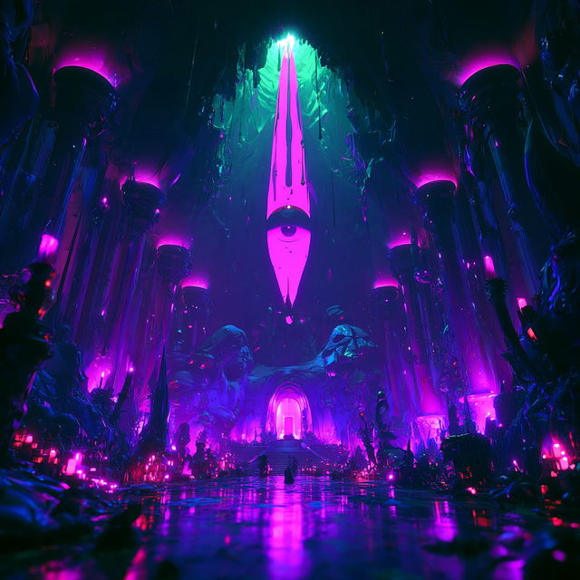Magnetragic style, Midjourney V8.2, render 1 of 4