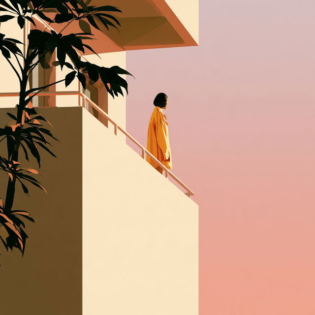 Mesaquiet style, Midjourney V8.2, render 2 of 4
