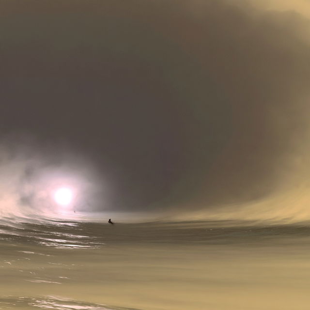 Fogbank Fairground style, Midjourney V8.2, render 2 of 4