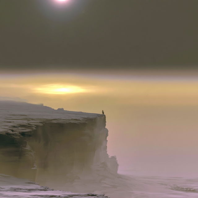 Fogbank Fairground style, Midjourney V8.2, render 3 of 4