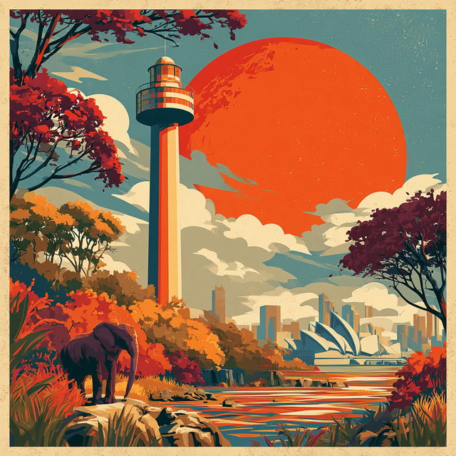 Posterpane style, Midjourney V8.2, render 4 of 4