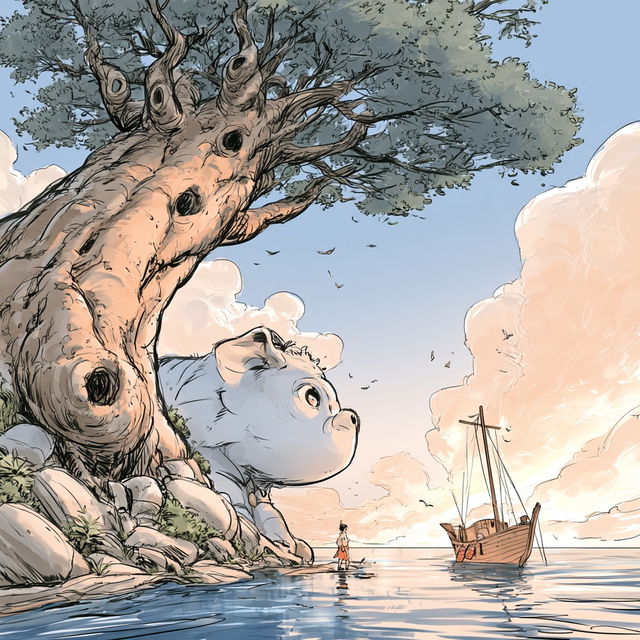 Cloudroot Expeditions style, Midjourney V8.2, render 4 of 4