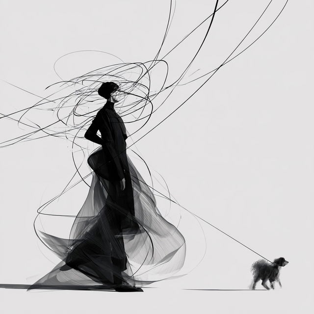 Inkveil style, Midjourney V8.2, render 2 of 4