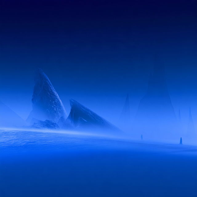 Cryoveil style, Midjourney V8.2, render 2 of 4