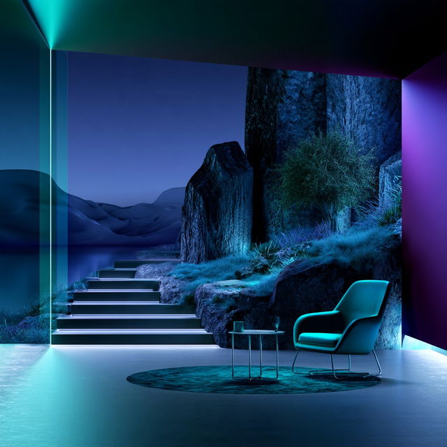 Bioluxure style, Midjourney V8.2, render 2 of 4