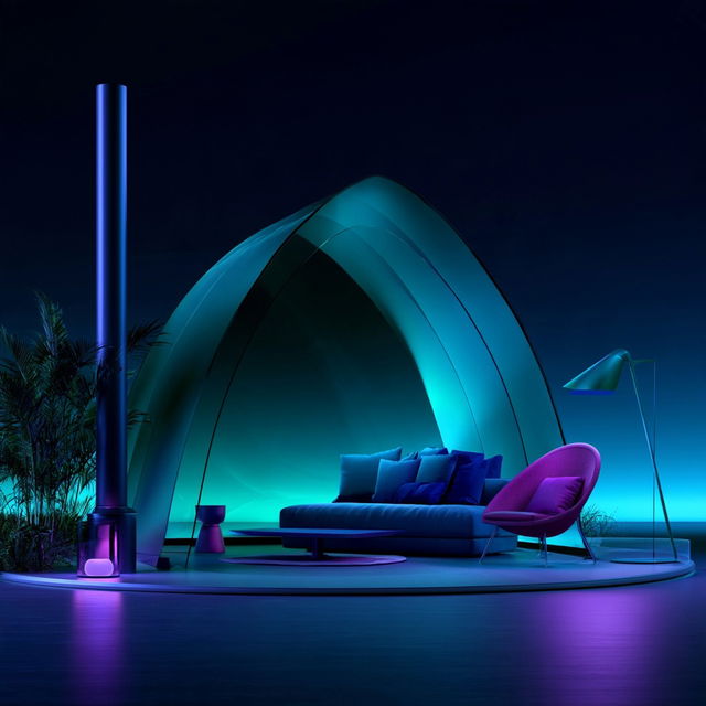 Bioluxure style, Midjourney V8.2, render 3 of 4