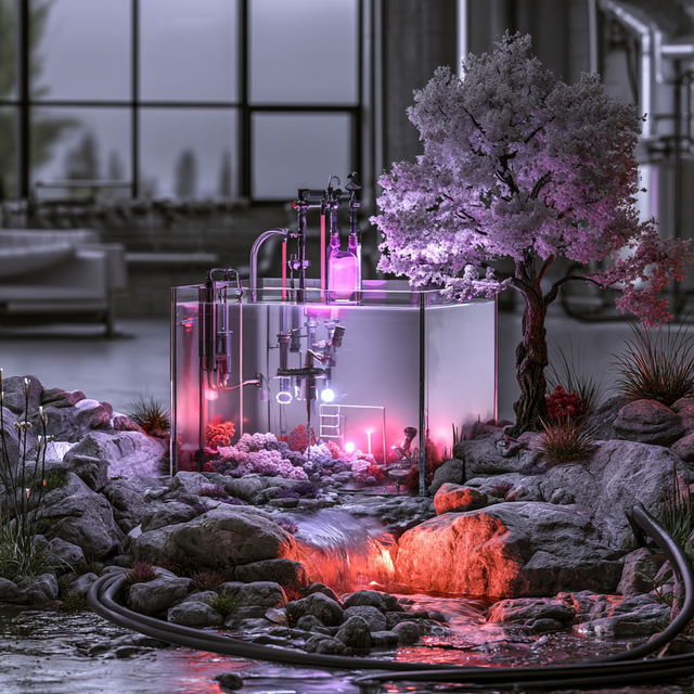 Refractive Wilds style, Midjourney V8.2, render 4 of 4