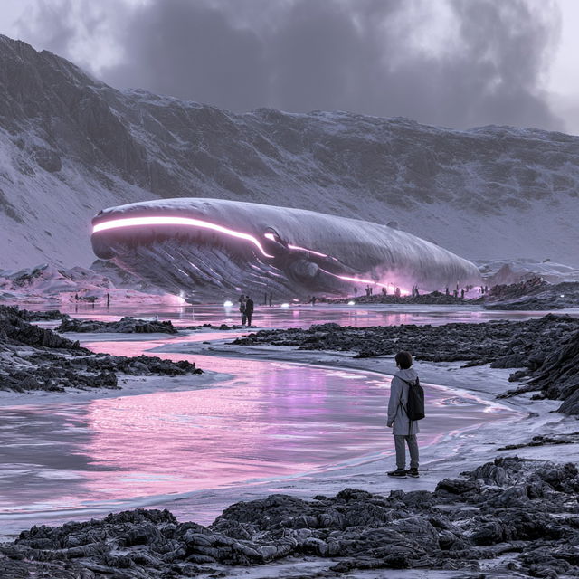 Refractive Wilds style, Midjourney V8.2, render 3 of 4