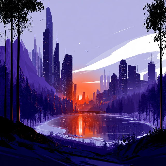 Copperclock Cutouts style, Midjourney V8.2, render 3 of 4