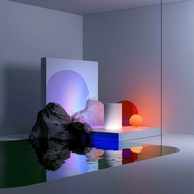 Majlis Neon style, Midjourney V8.2, render 3 of 4