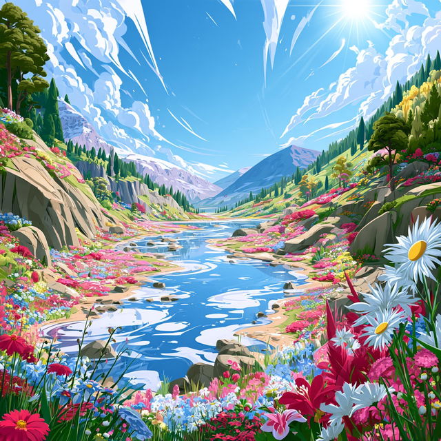 Scarlet Scarab Gardens style, Midjourney V8.2, render 3 of 4