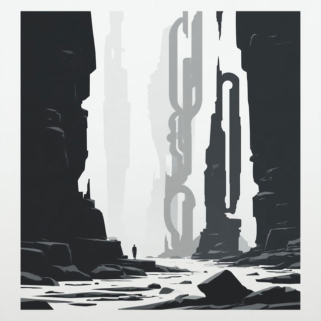 Ruincut style, Midjourney V8.2, render 3 of 4