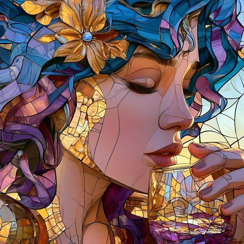 Facetmosaic style (SREF codes), Midjourney V8.2