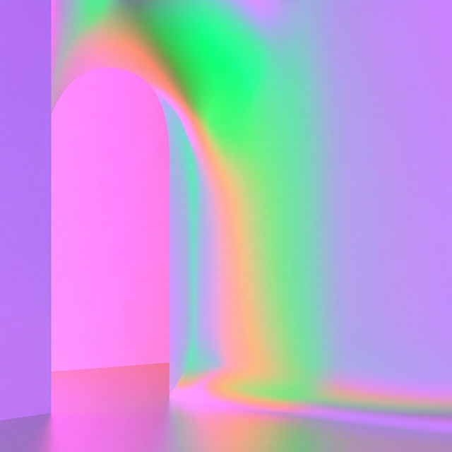 Fluorocurve style, Midjourney V8.2, render 4 of 4