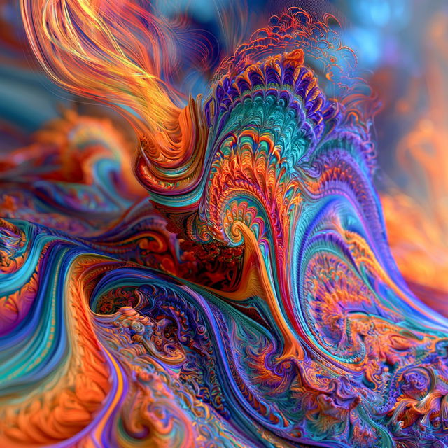 Ornamentopsyche style, Midjourney V8.2, render 2 of 4