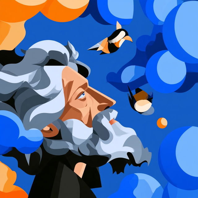 Azurange style, Midjourney V8.2, render 4 of 4
