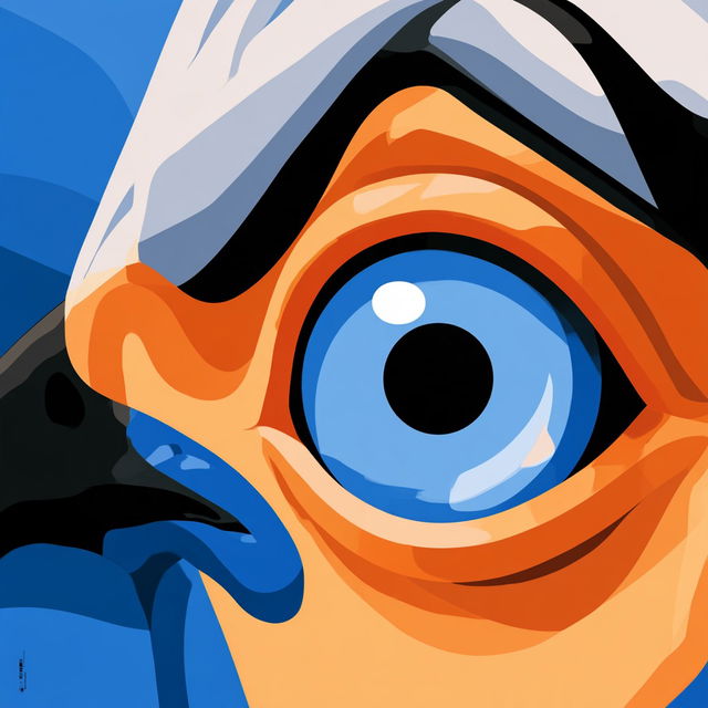 Azurange style, Midjourney V8.2, render 3 of 4
