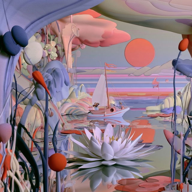 Diorama Botanomech style, Midjourney V8.2, render 1 of 4