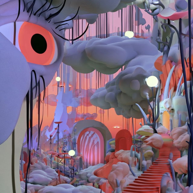 Diorama Botanomech style, Midjourney V8.2, render 4 of 4