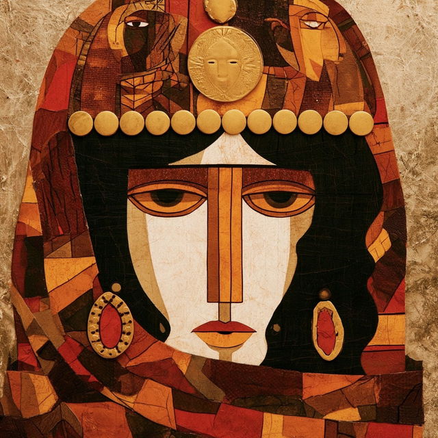 Mosaicophore style, Midjourney V8.2, render 2 of 4