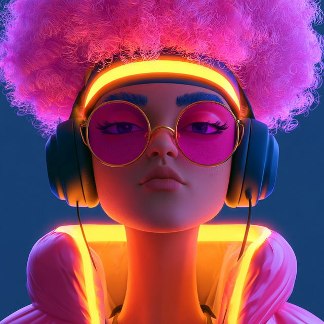 Sunmetal Afterglow style, Midjourney V8.2, render 1 of 4