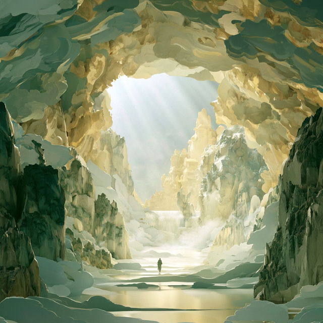 Terrametallurgy style, Midjourney V8.2, render 3 of 4